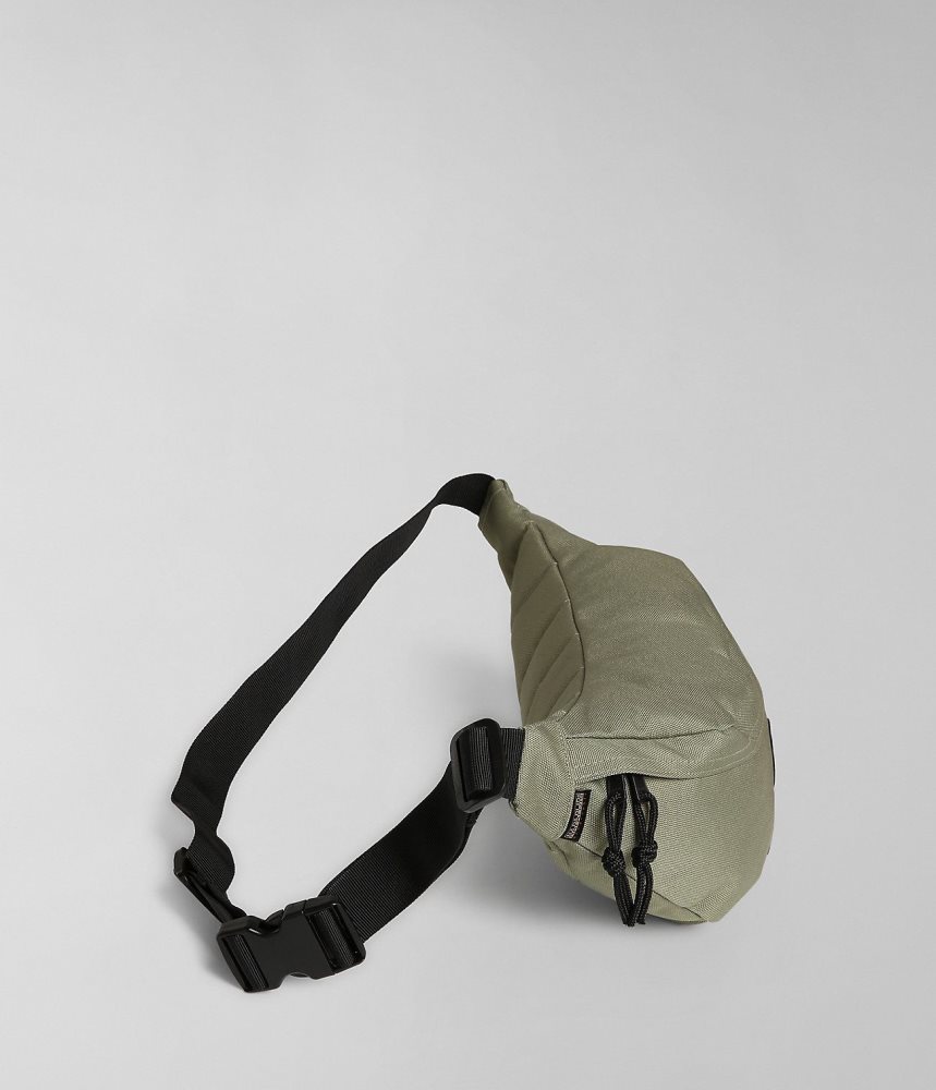 Τσαντεσ Napapijri Voyage Waist Bag ανδρικα πρασινο | 340SAVQBK