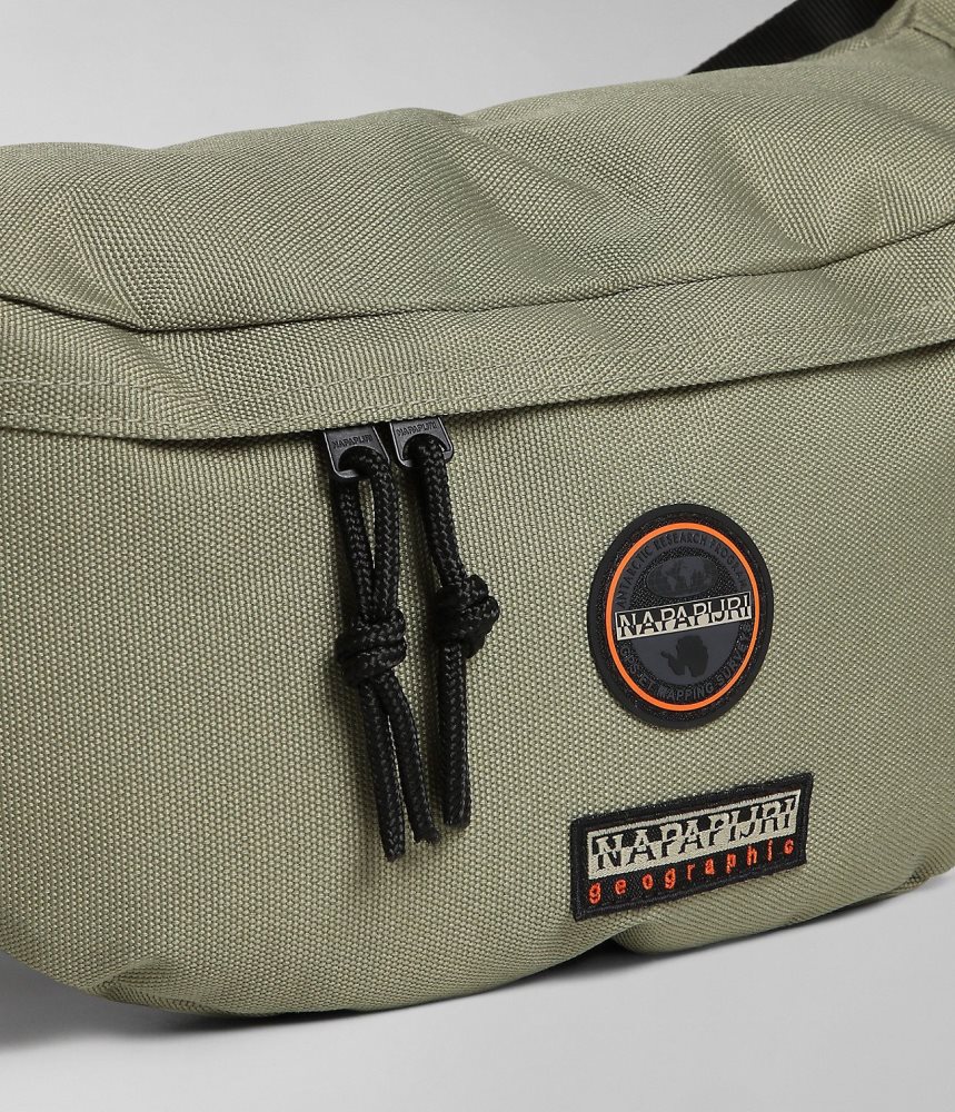 Τσαντεσ Napapijri Voyage Waist Bag ανδρικα πρασινο | 340SAVQBK