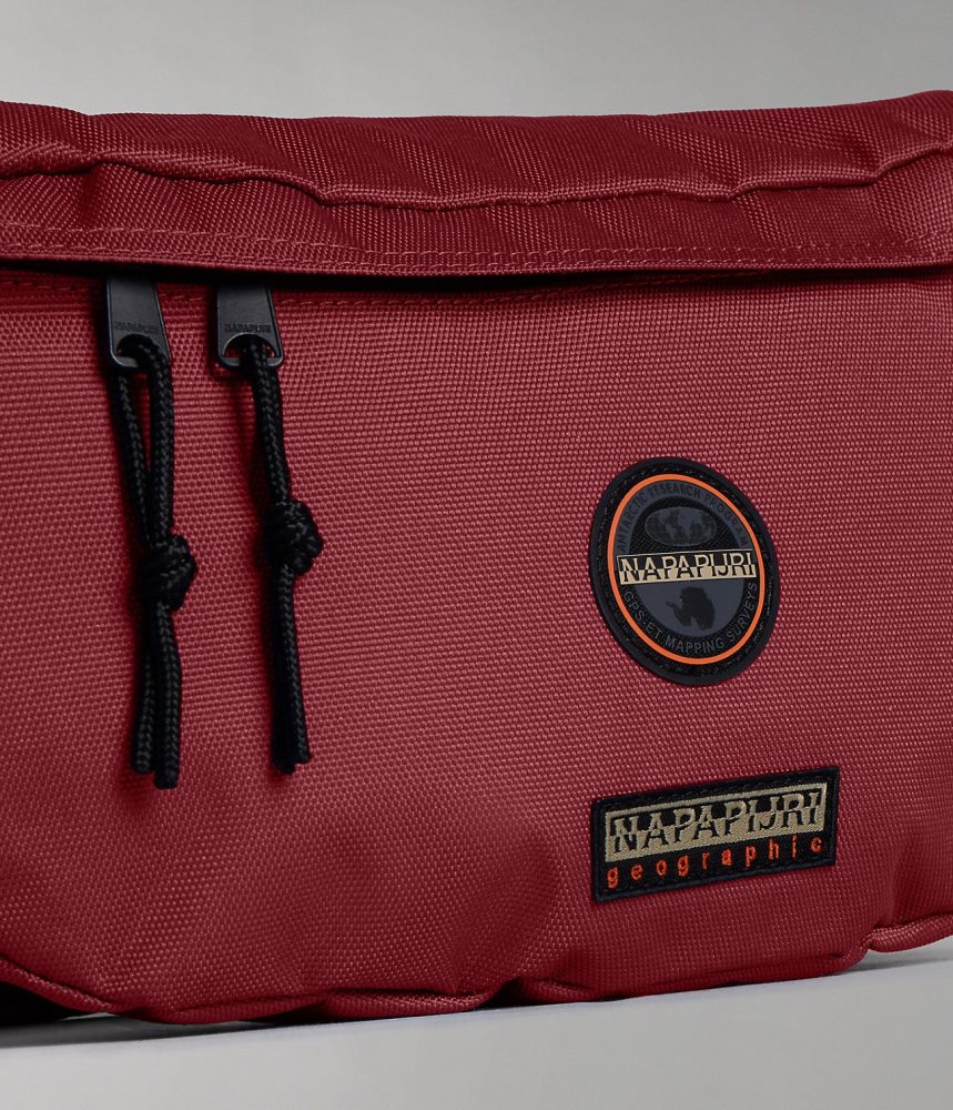 Τσαντεσ Napapijri Voyage Waist Bag γυναικεια μπορντο | 879ZOVAGJ