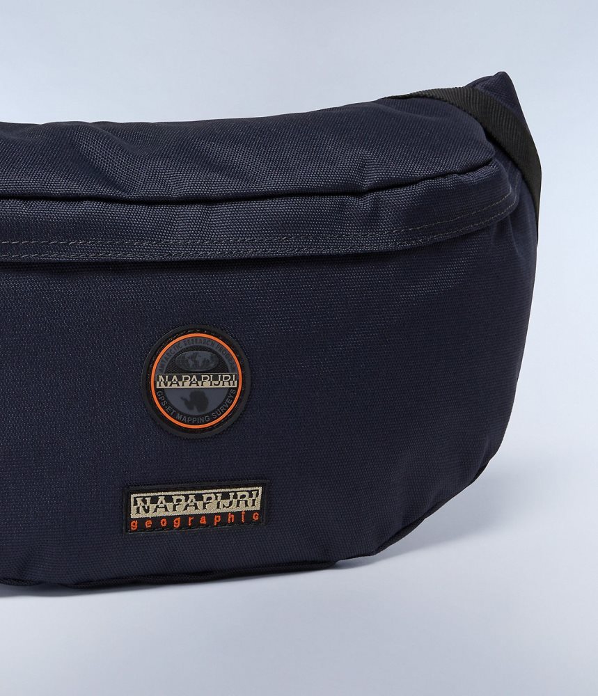 Τσαντεσ Napapijri Voyage Waist Bag ανδρικα σκούρο μπλε | 358RWFHGX