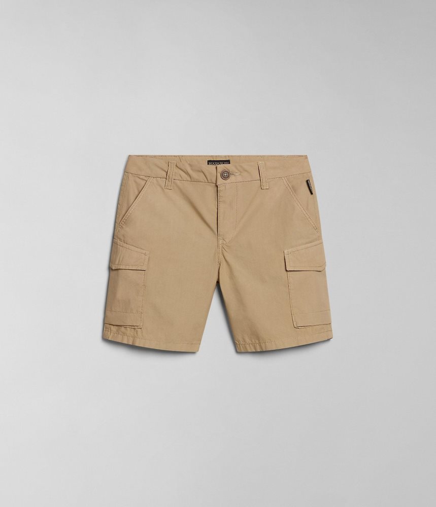 Σορτσ Napapijri Whati Bermuda Shorts (4-16 YEARS) παιδικα Μπεζ | 193JYIGTH