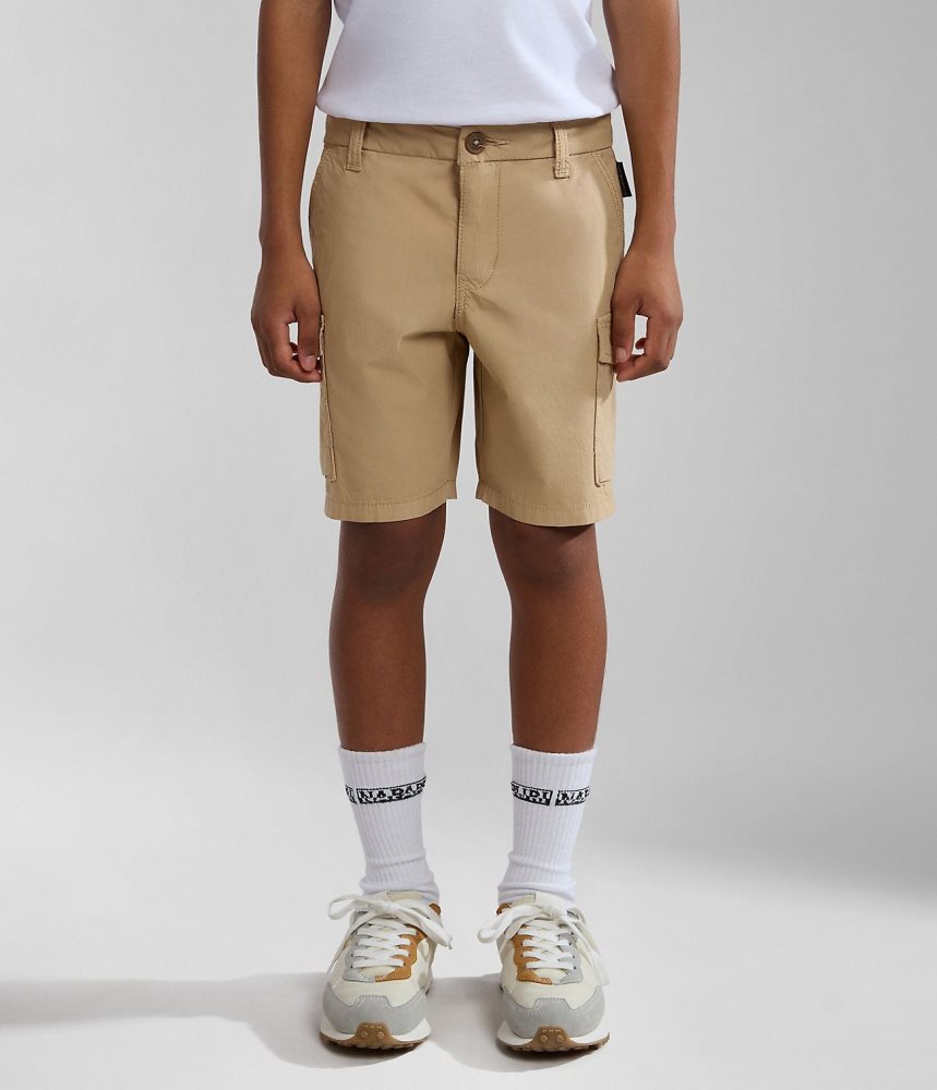 Σορτσ Napapijri Whati Bermuda Shorts (4-16 YEARS) παιδικα Μπεζ | 193JYIGTH