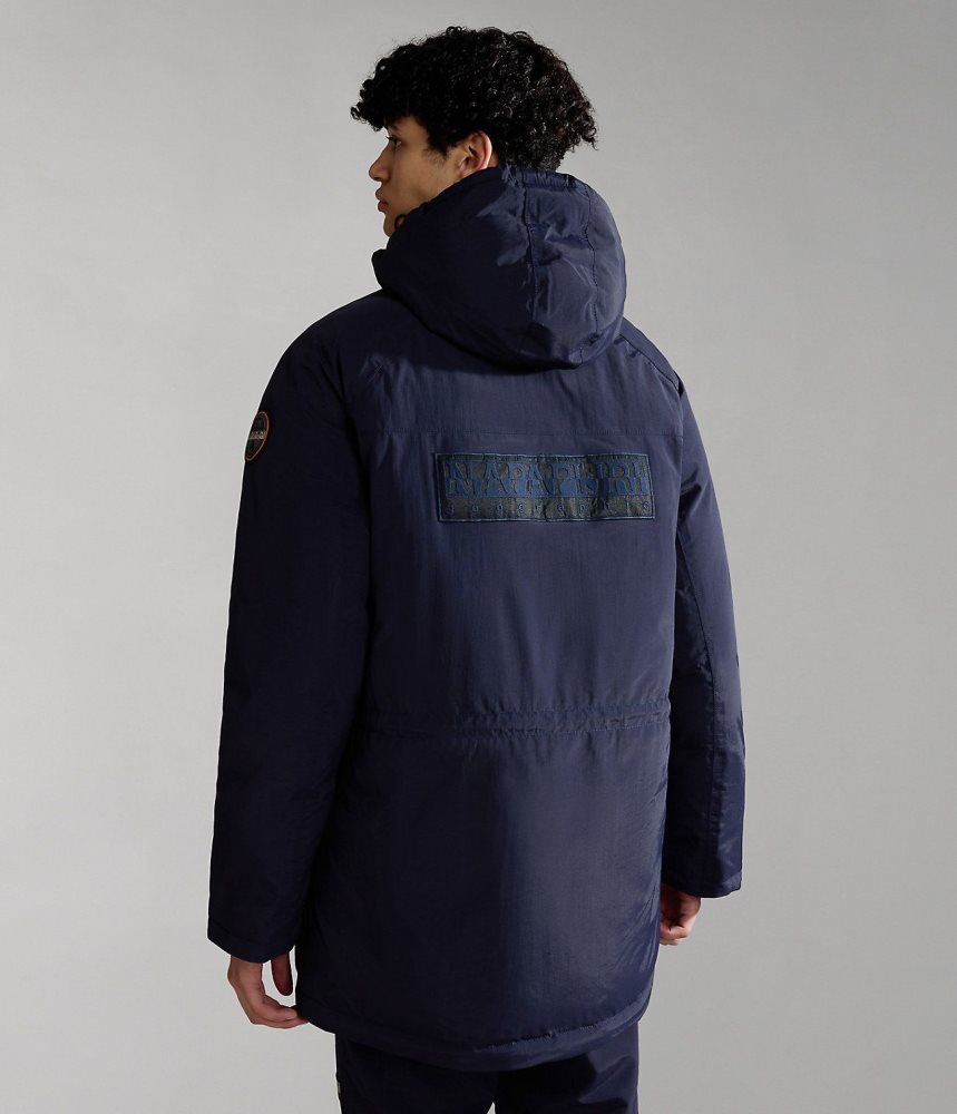 Μπουφάν Parka Napapijri Epoch Parka Jacket ανδρικα σκούρο μπλε | 514KGMPNE