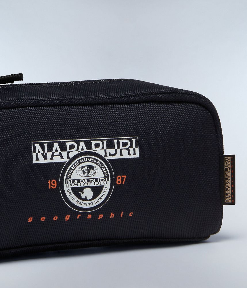 μικρά πορτοφόλια Napapijri Boussine Pencil Case παιδικα σκούρο μπλε | 516AIUXDC