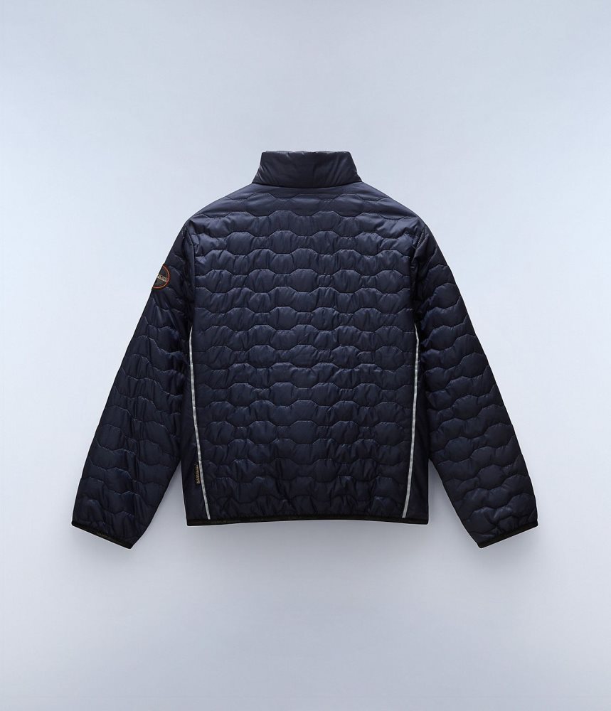 Μπουφαν Φουσκωτο Napapijri Sarine Puffer Jacket (4-16 YEARS) παιδικα σκούρο μπλε | 276BHEMZW