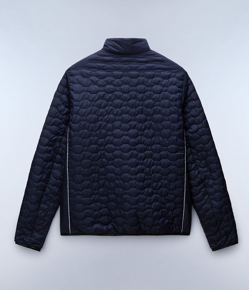 Μπουφαν Φουσκωτο Napapijri Sarine Puffer Jacket ανδρικα σκούρο μπλε | 403PSUNIR