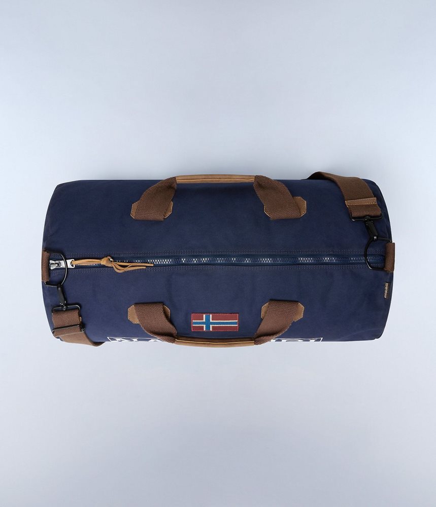 duffle τσαντεσ Napapijri Bering Duffle Bag παιδικα σκούρο μπλε | 635KRVBTH