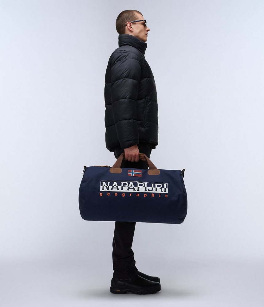 duffle τσαντεσ Napapijri Bering Duffle Bag παιδικα σκούρο μπλε | 635KRVBTH