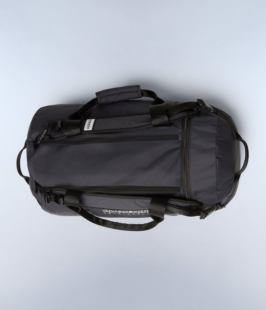 duffle τσαντεσ Napapijri Bering Travel Duffle Bag γυναικεια μαυρα | 861VNEIQG